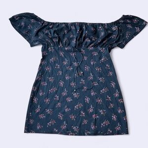 Floral Off-Shoulder Top vintage